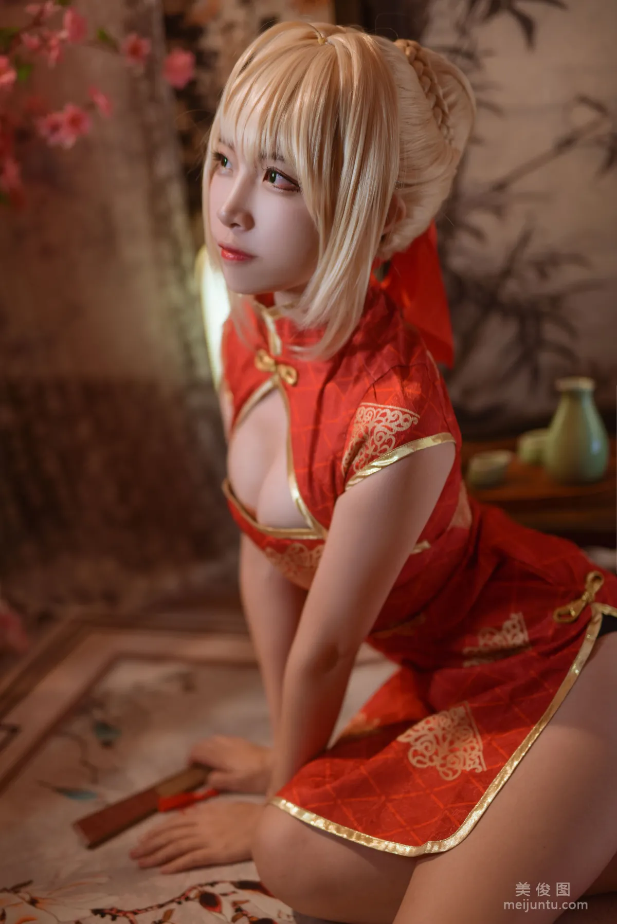 二佐Nisa 《Fate尼禄旗袍》 写真集1