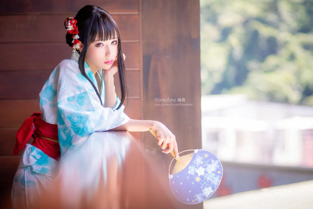 [Web Idols Coser Beauty] Yubo HaneAme, Hot Spring Photo Set photo 15