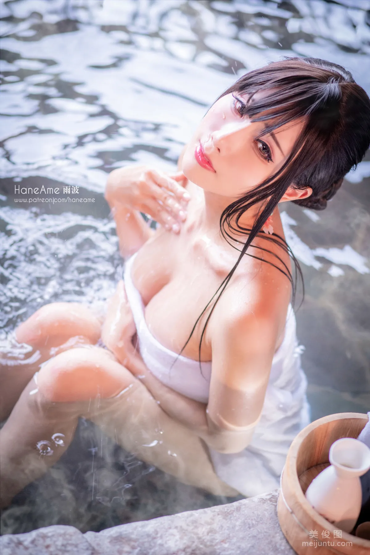 [Web Idols Coser Beauty] Yubo HaneAme, Hot Spring Photo Set photo 97
