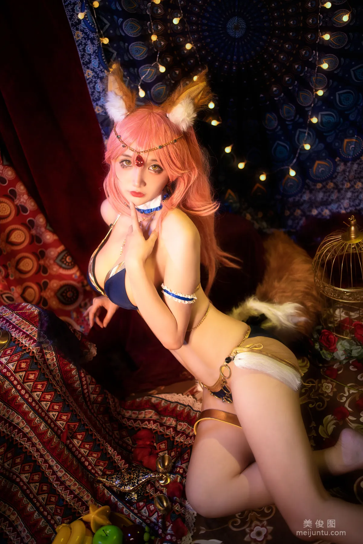 [Internet Celebrity COS] Xianjiu Airi, Little Jade Dancer Photo Set photo 9
