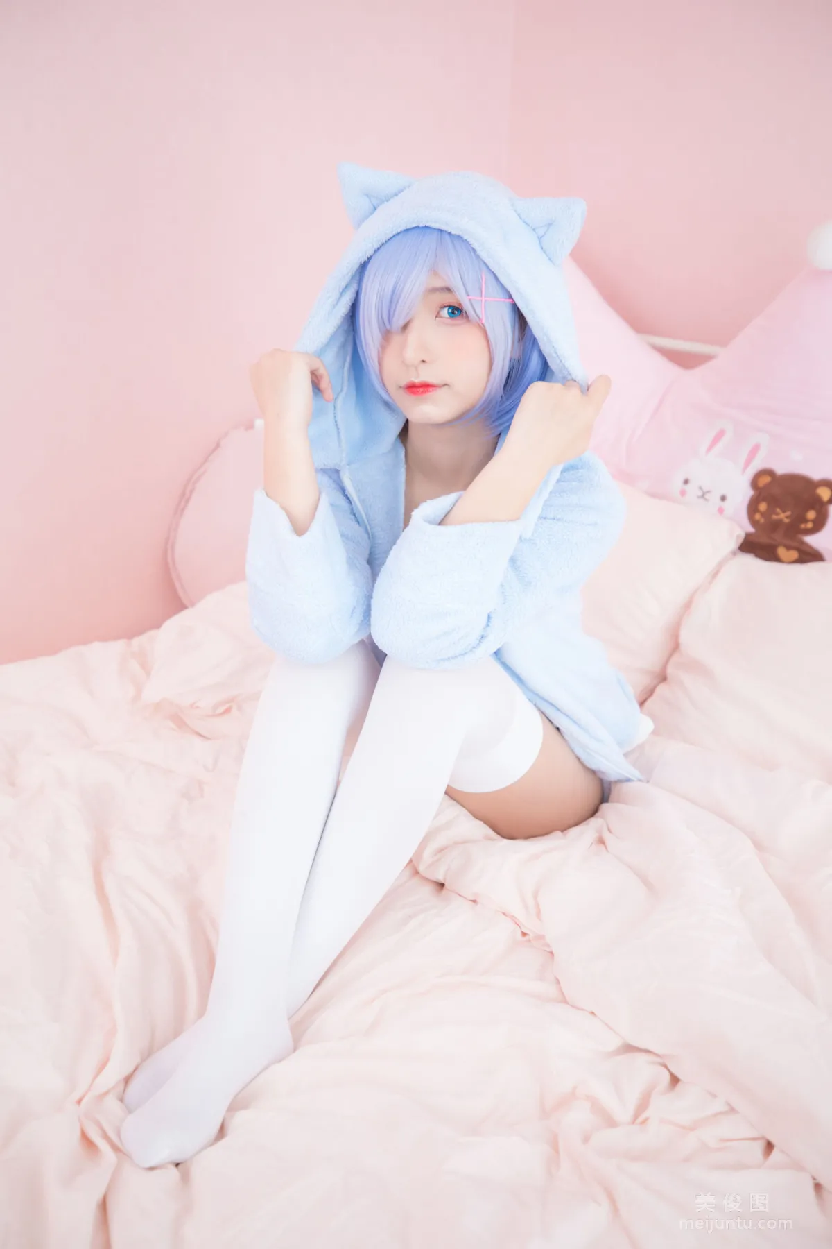 [Web Celebrity Coser] Guchuan kagura 'Rem' Photo Set photo 79