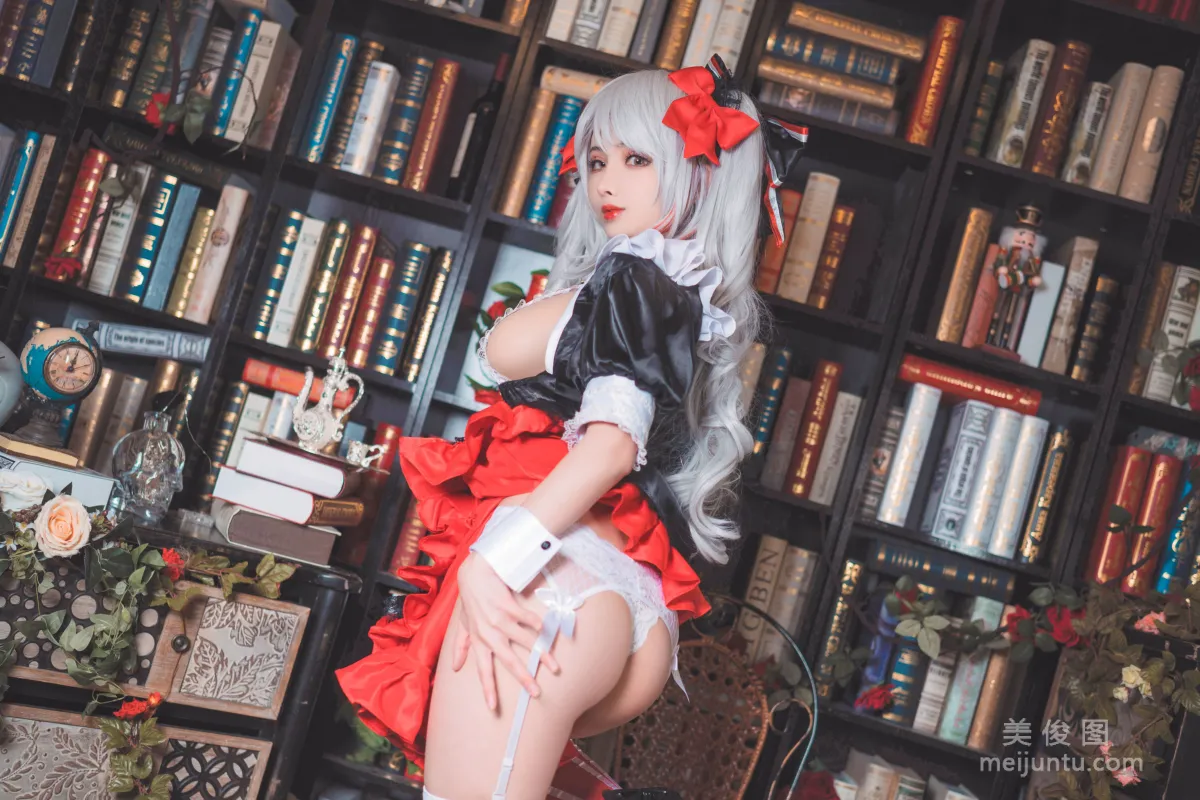 [Web Idol Coser] Liang Liangzi Eugen Maid Photo Set photo 19