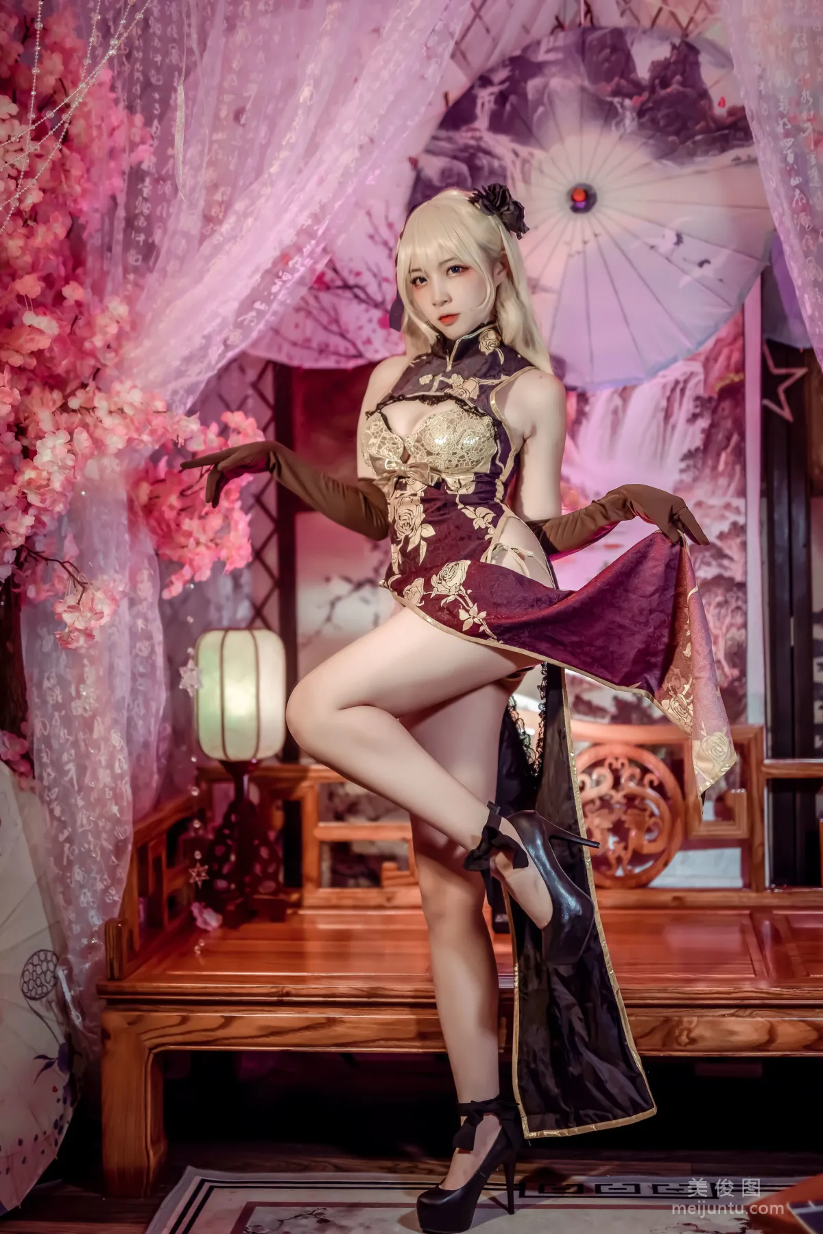 Coser二佐Nisa 《金莲》 写真集20