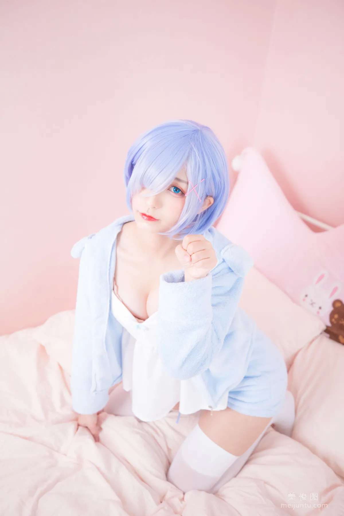 [Web Celebrity Coser] Guchuan kagura 'Rem' Photo Set photo 65