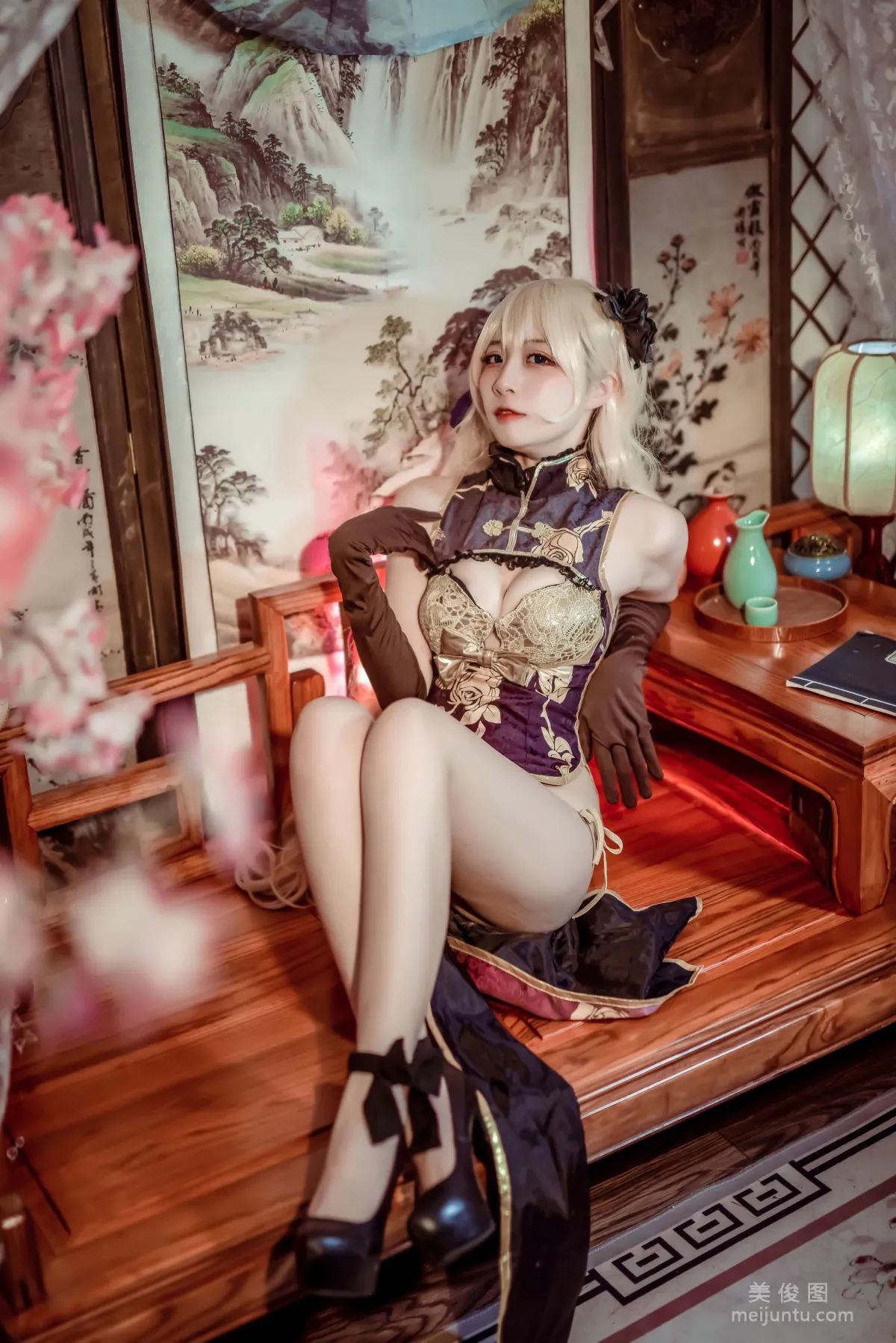 Coser二佐Nisa 《金莲》 写真集6