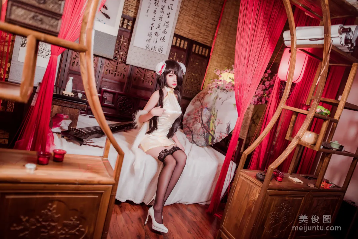 Coser二佐Nisa 《狂三旗袍》 写真集7