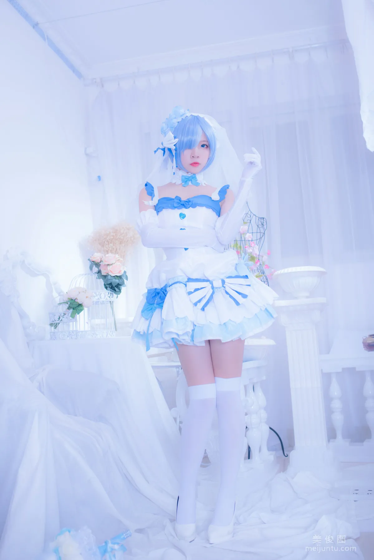 Coser二佐Nisa 《雷姆花嫁》 写真集32