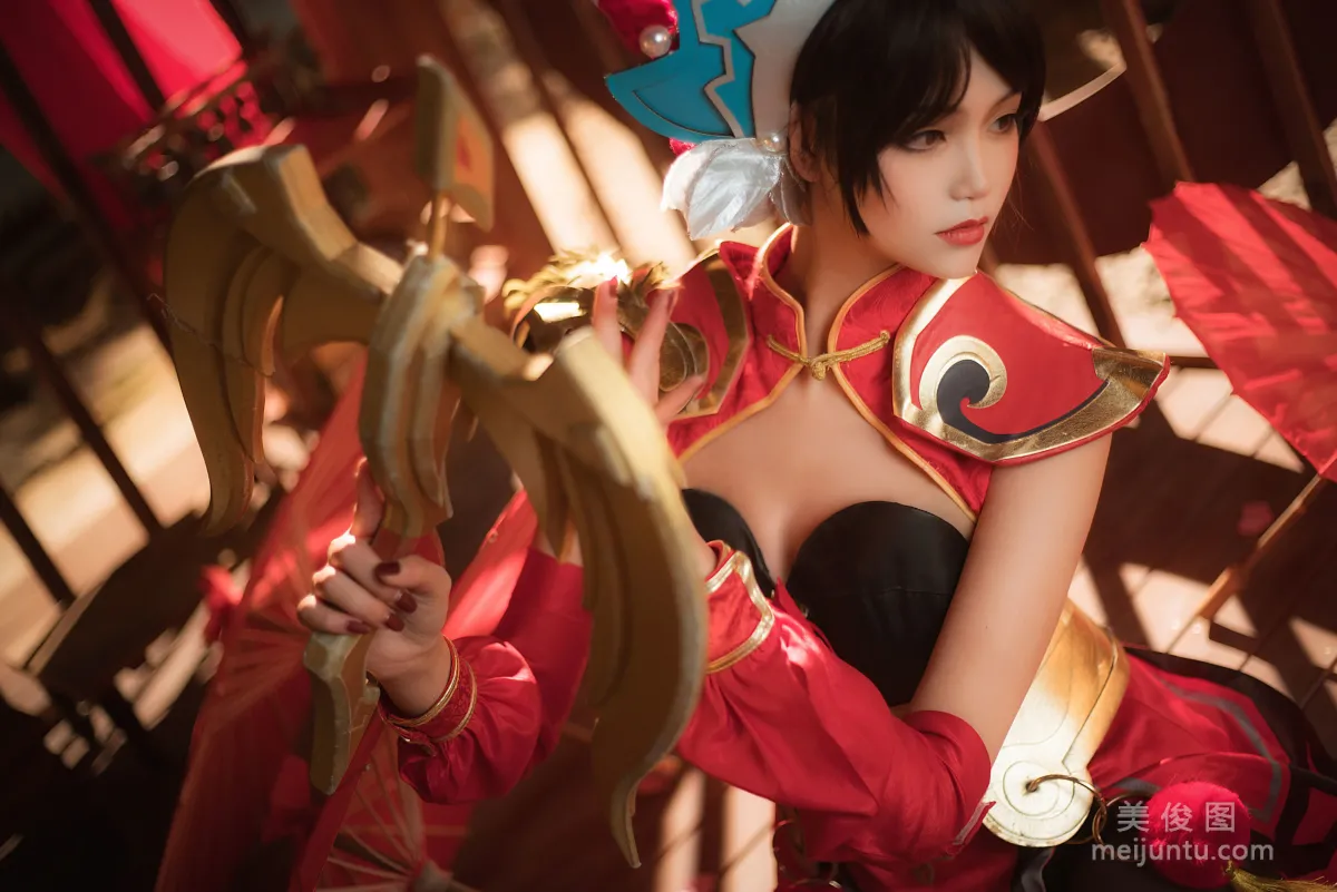 Coser戚顾儿MIKI 《王者荣耀 虞姬》 写真集8