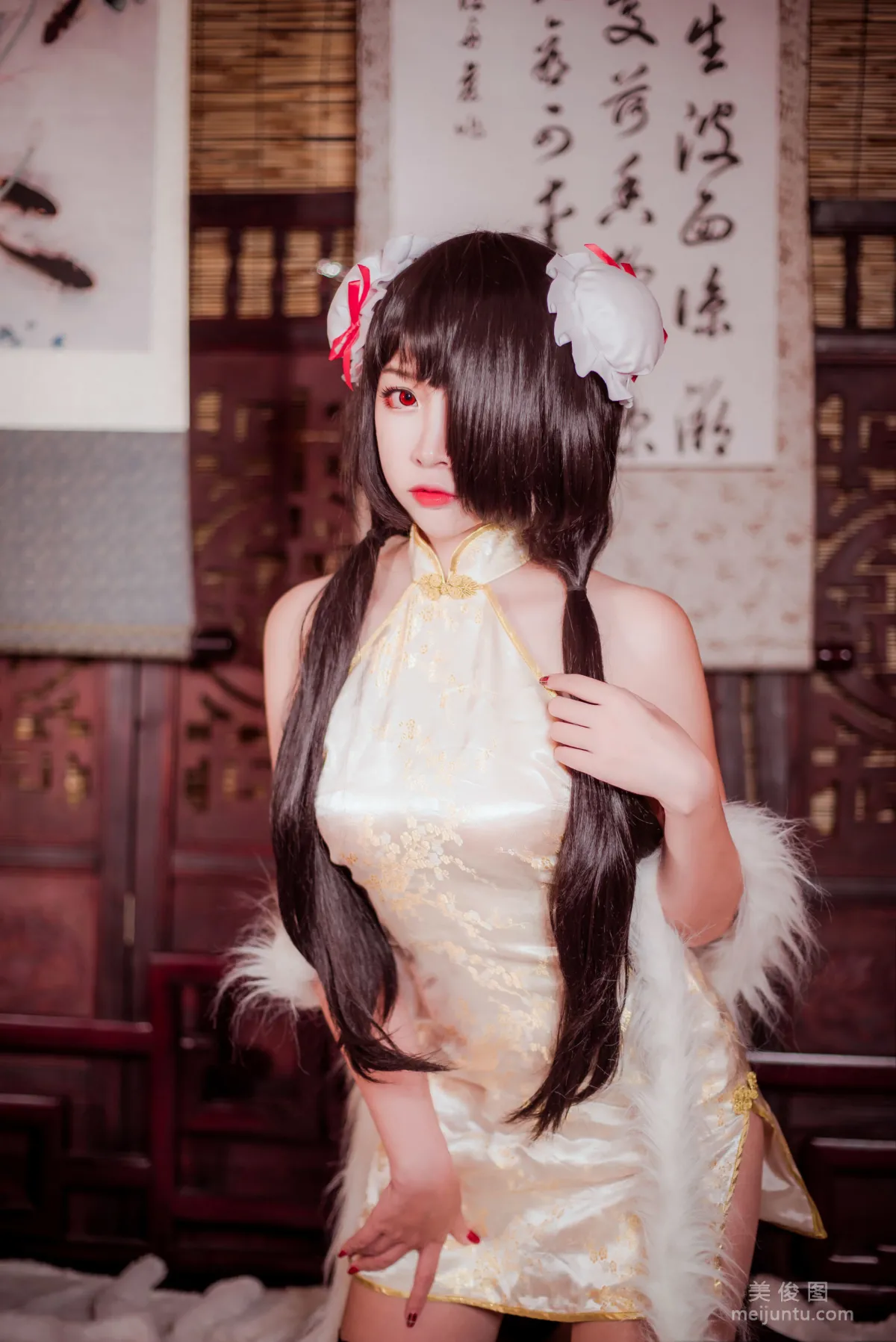 Coser二佐Nisa 《狂三旗袍》 写真集16