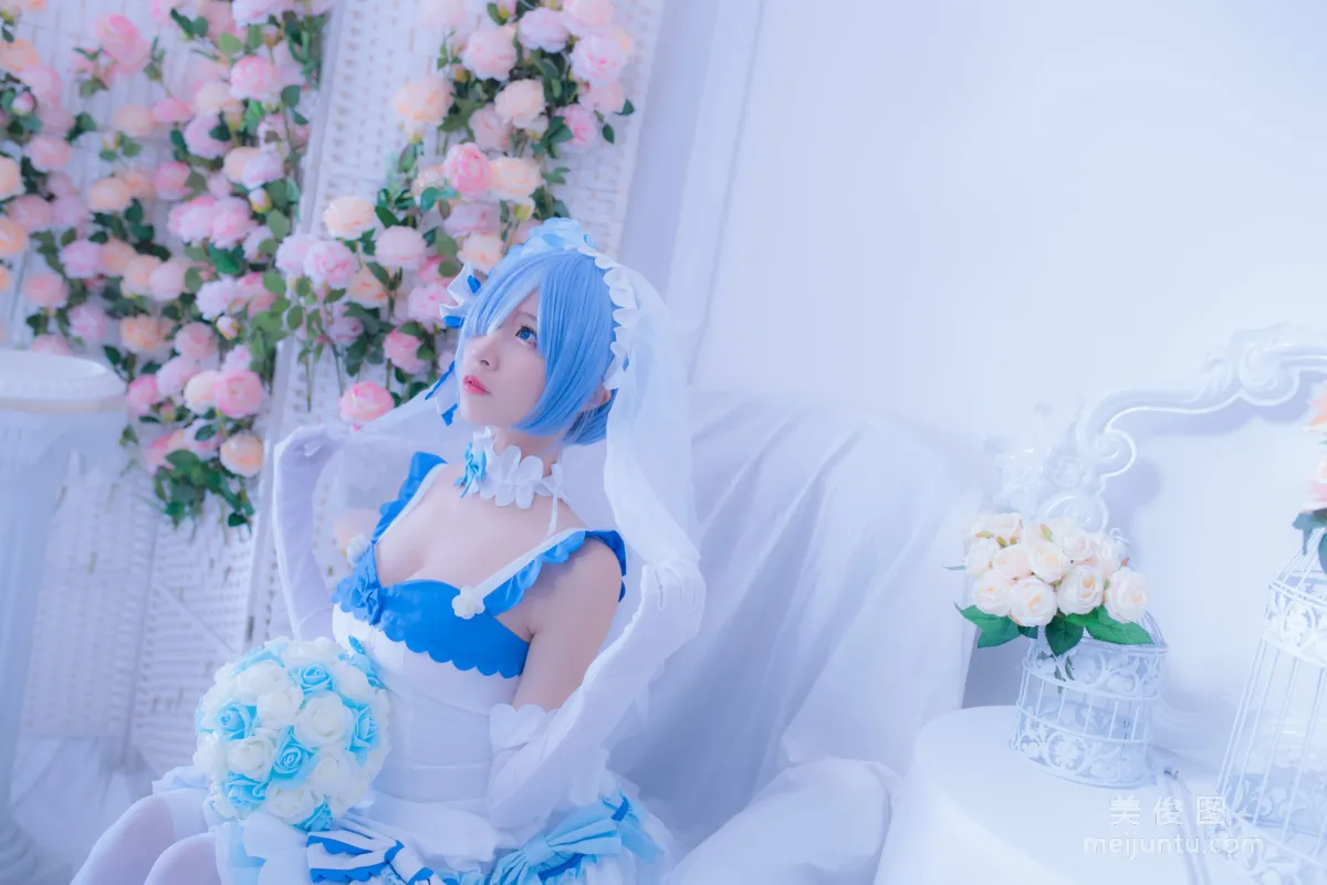 Coser二佐Nisa 《雷姆花嫁》 写真集11