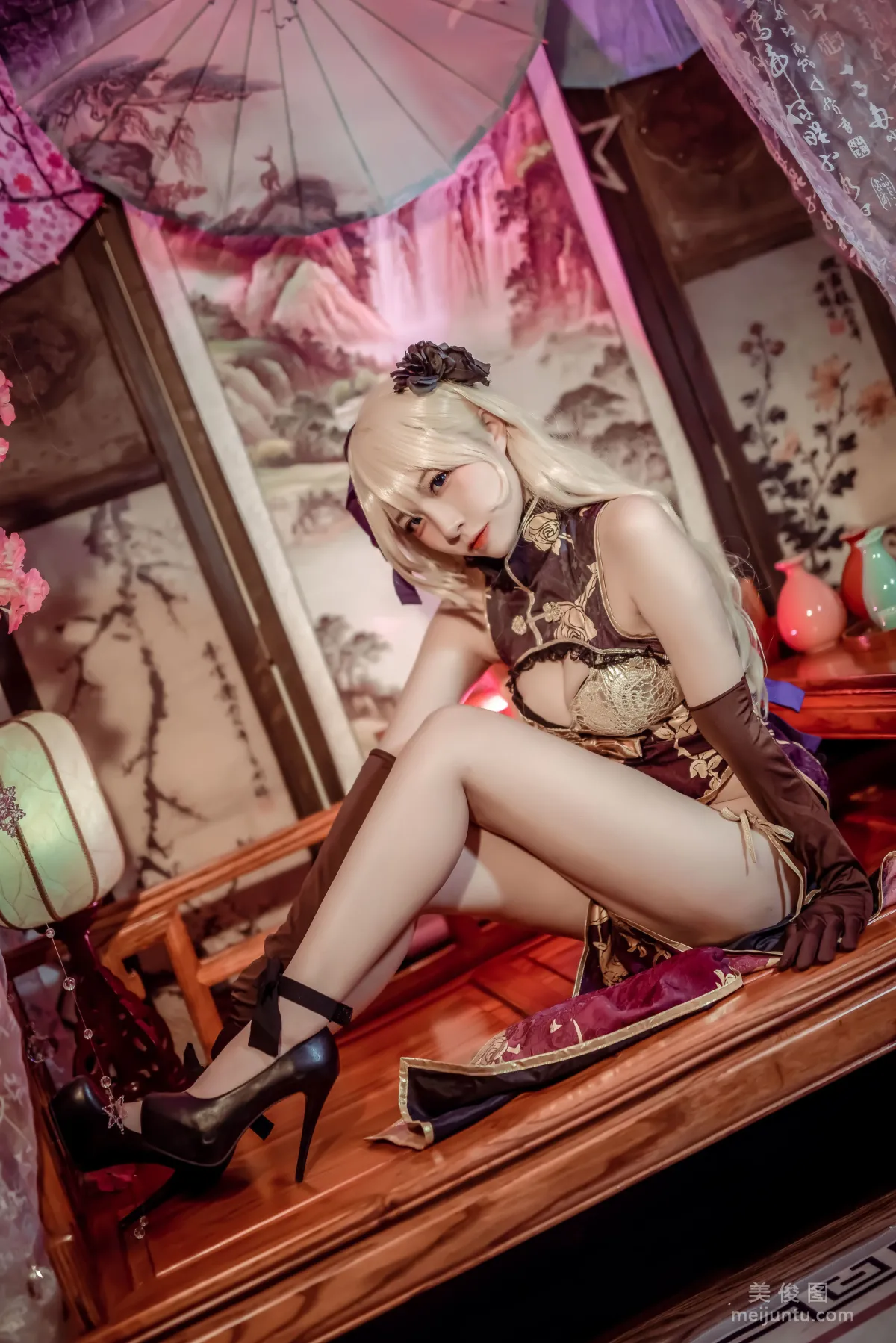 Coser二佐Nisa 《金莲》 写真集7