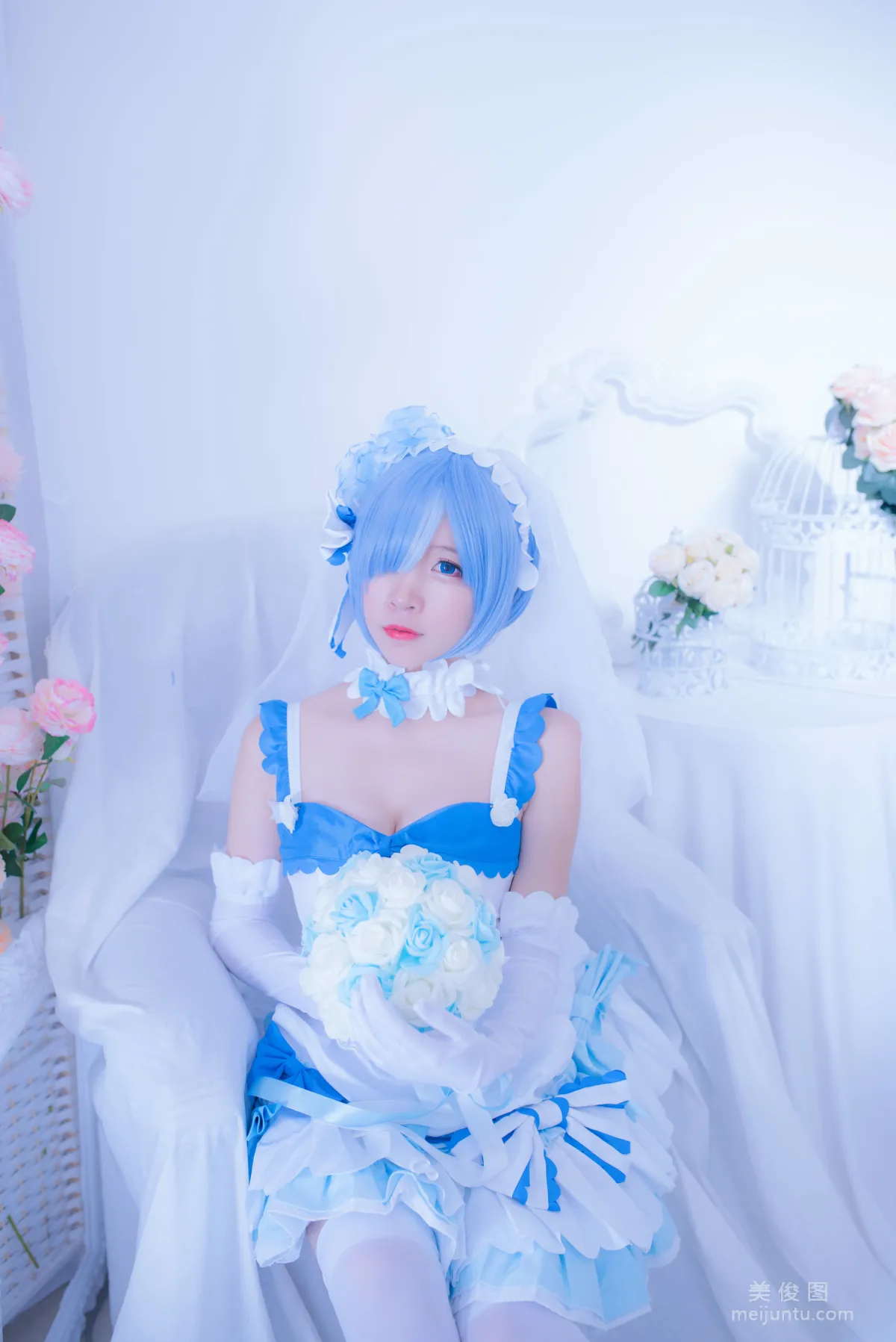 Coser二佐Nisa 《雷姆花嫁》 写真集14