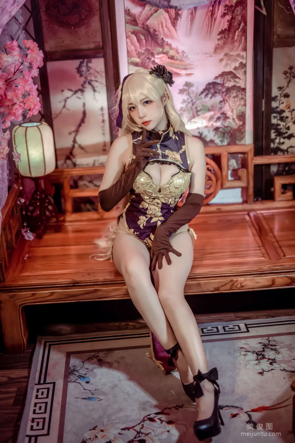 Coser二佐Nisa 《金莲》 写真集15
