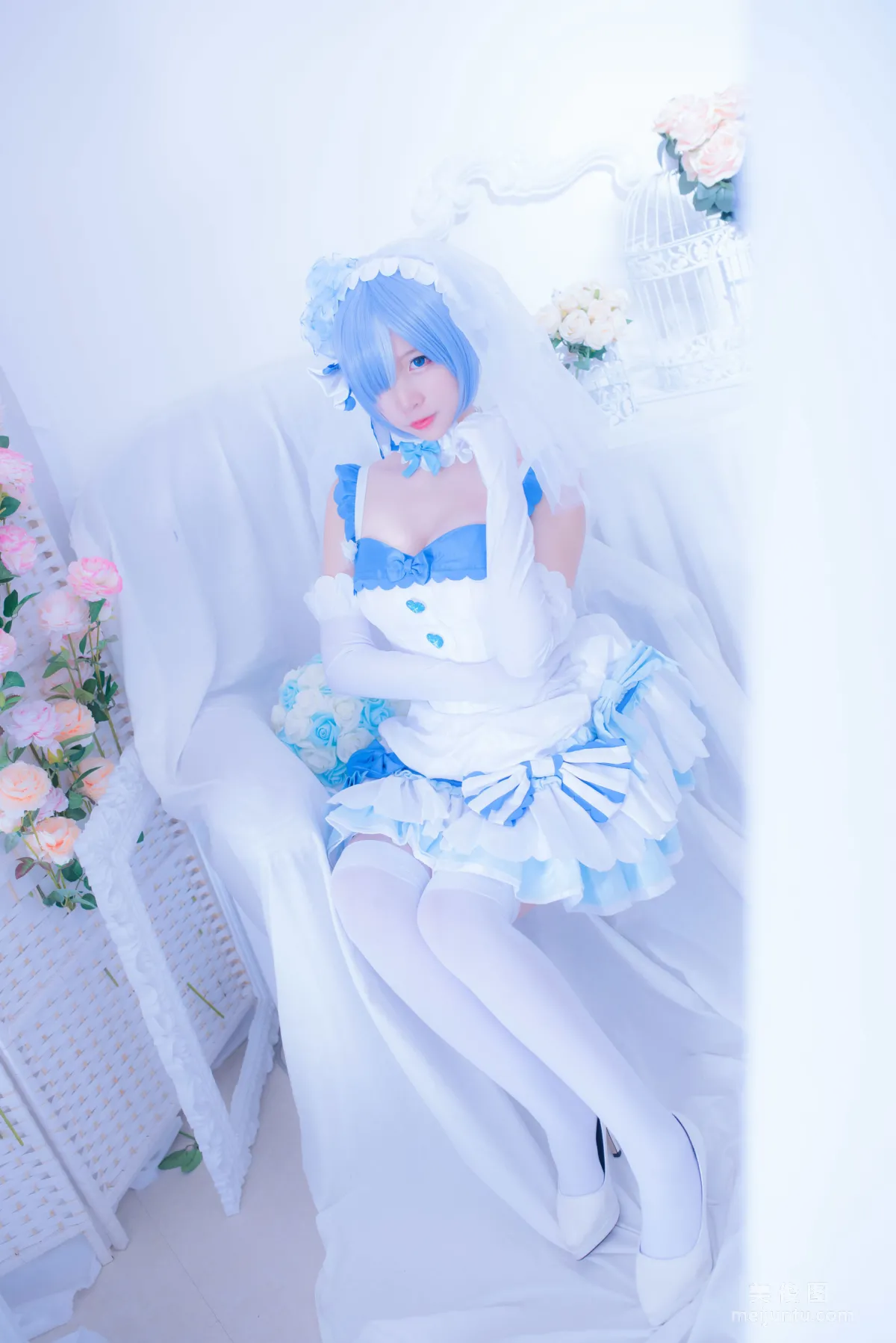 Coser二佐Nisa 《雷姆花嫁》 寫真集 4