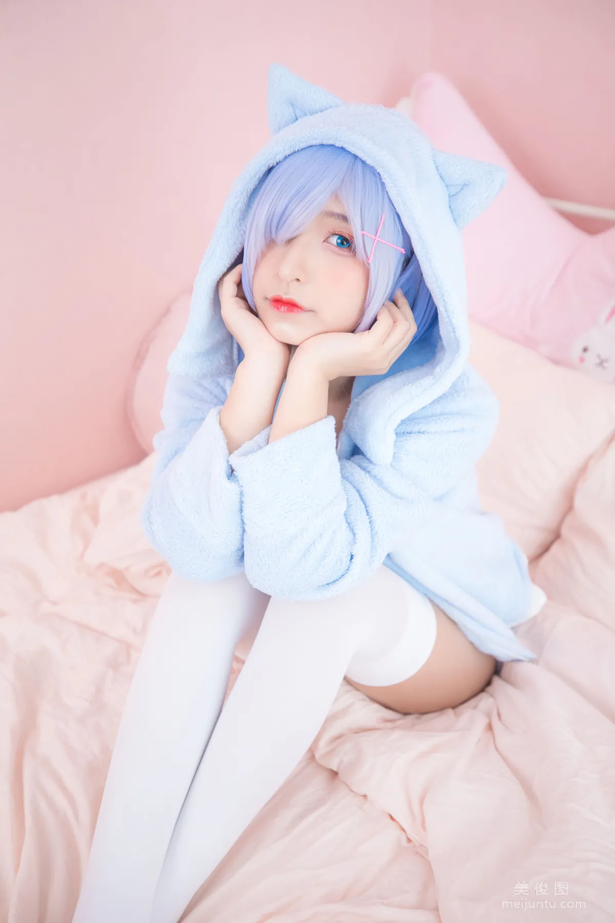 [Web Celebrity Coser] Guchuan kagura 'Rem' Photo Set photo 80