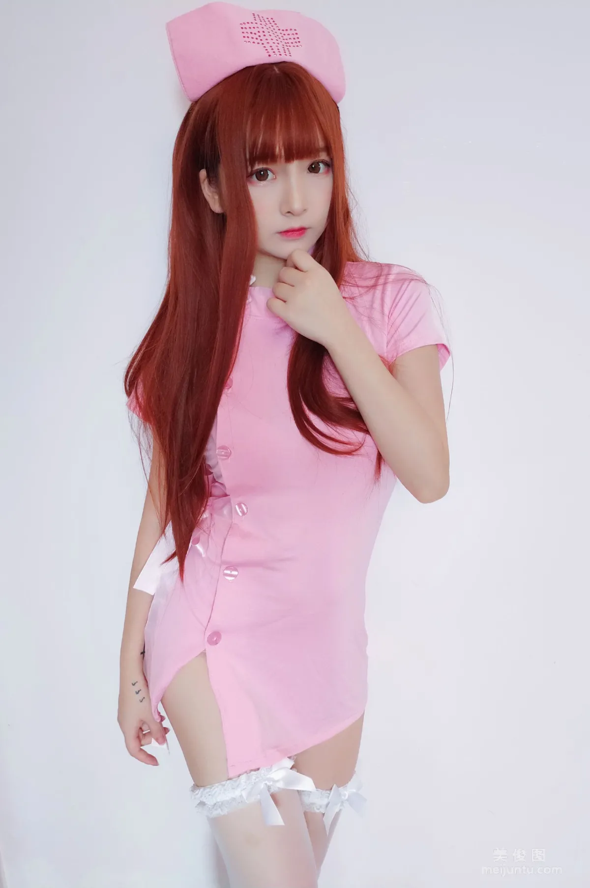 [Web Idol Coser] Guchuan kagura Nurse Girl Photo Set photo 3