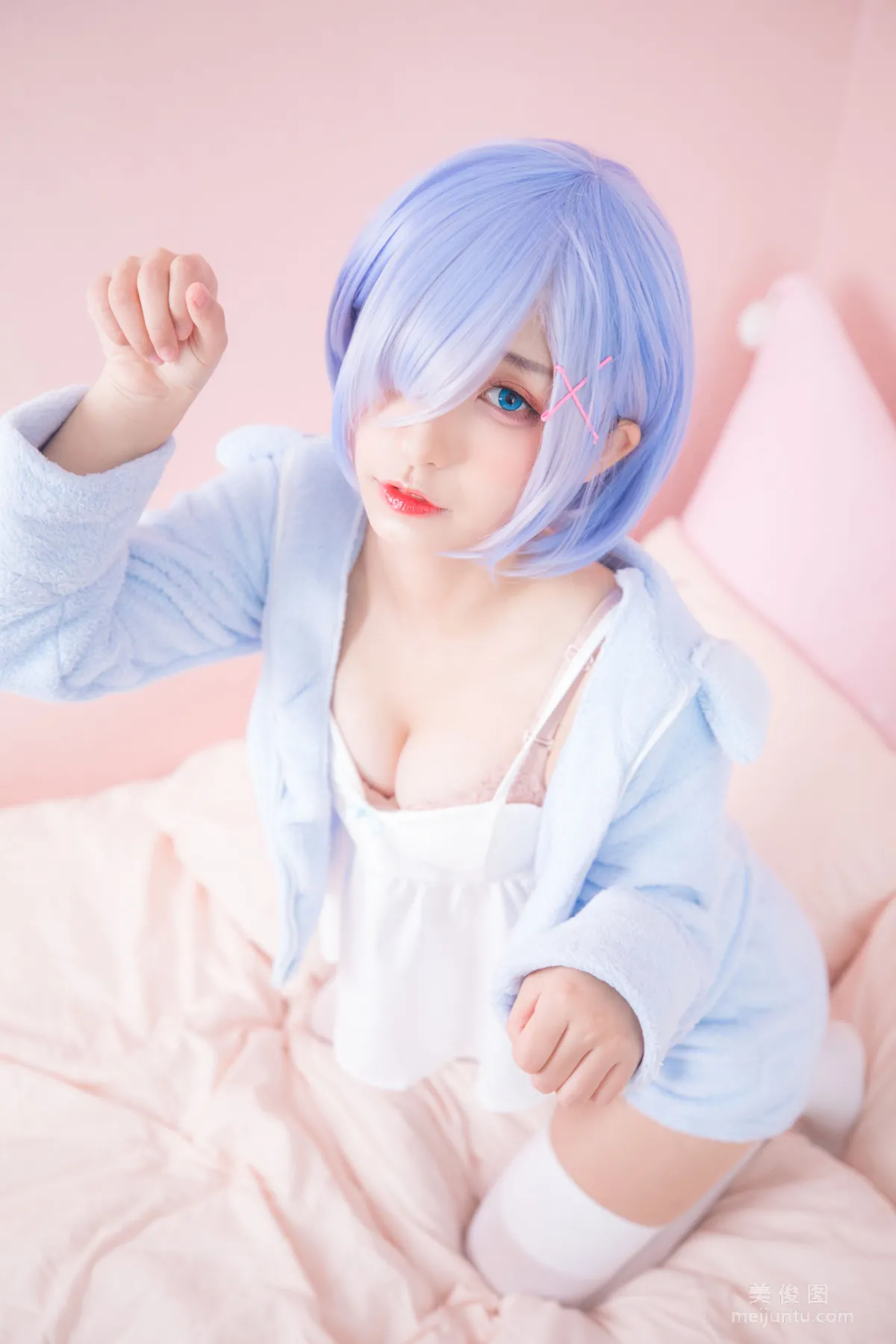 [Web Celebrity Coser] Guchuan kagura 'Rem' Photo Set photo 66