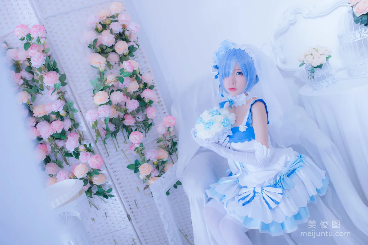 Coser二佐Nisa 《雷姆花嫁》 写真集7