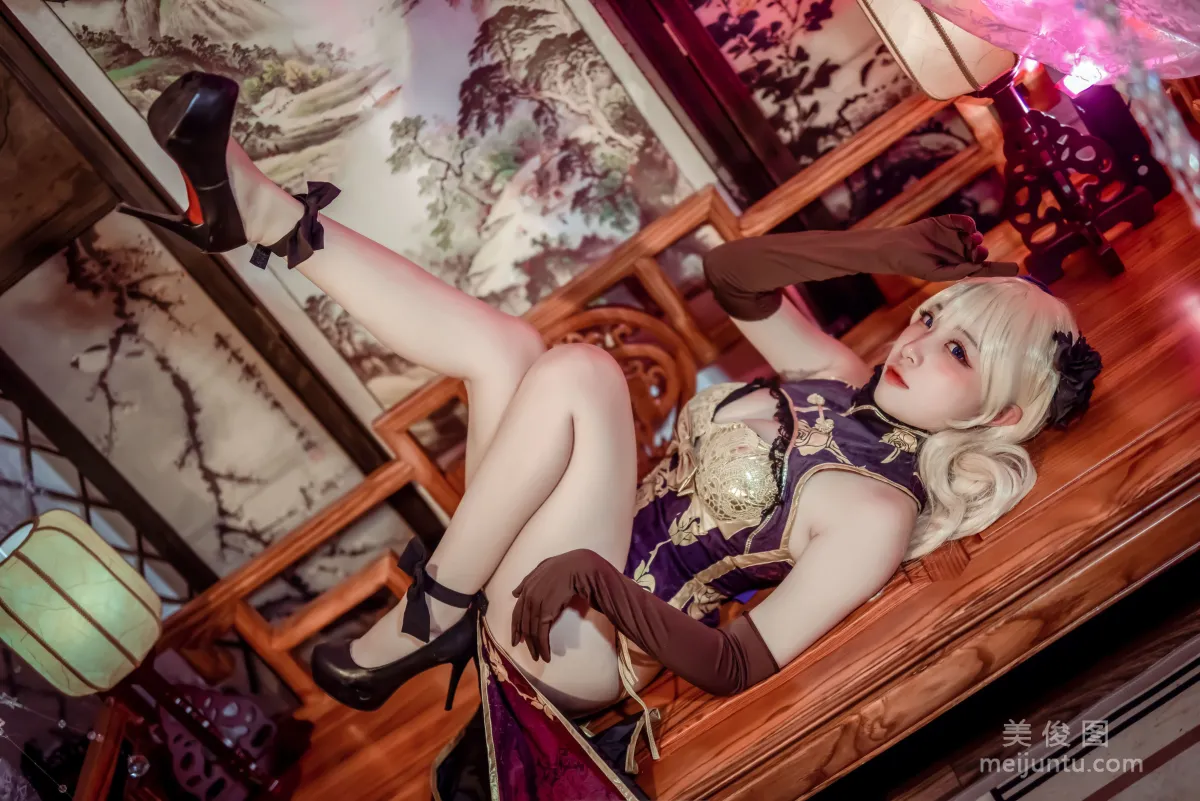 Coser二佐Nisa 《金莲》 写真集9