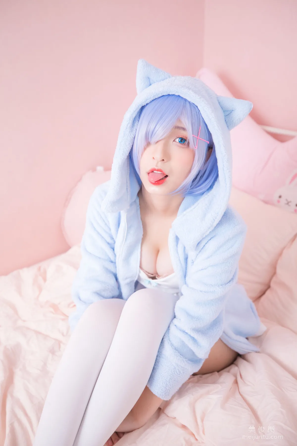 [Web Celebrity Coser] Guchuan kagura 'Rem' Photo Set photo 82