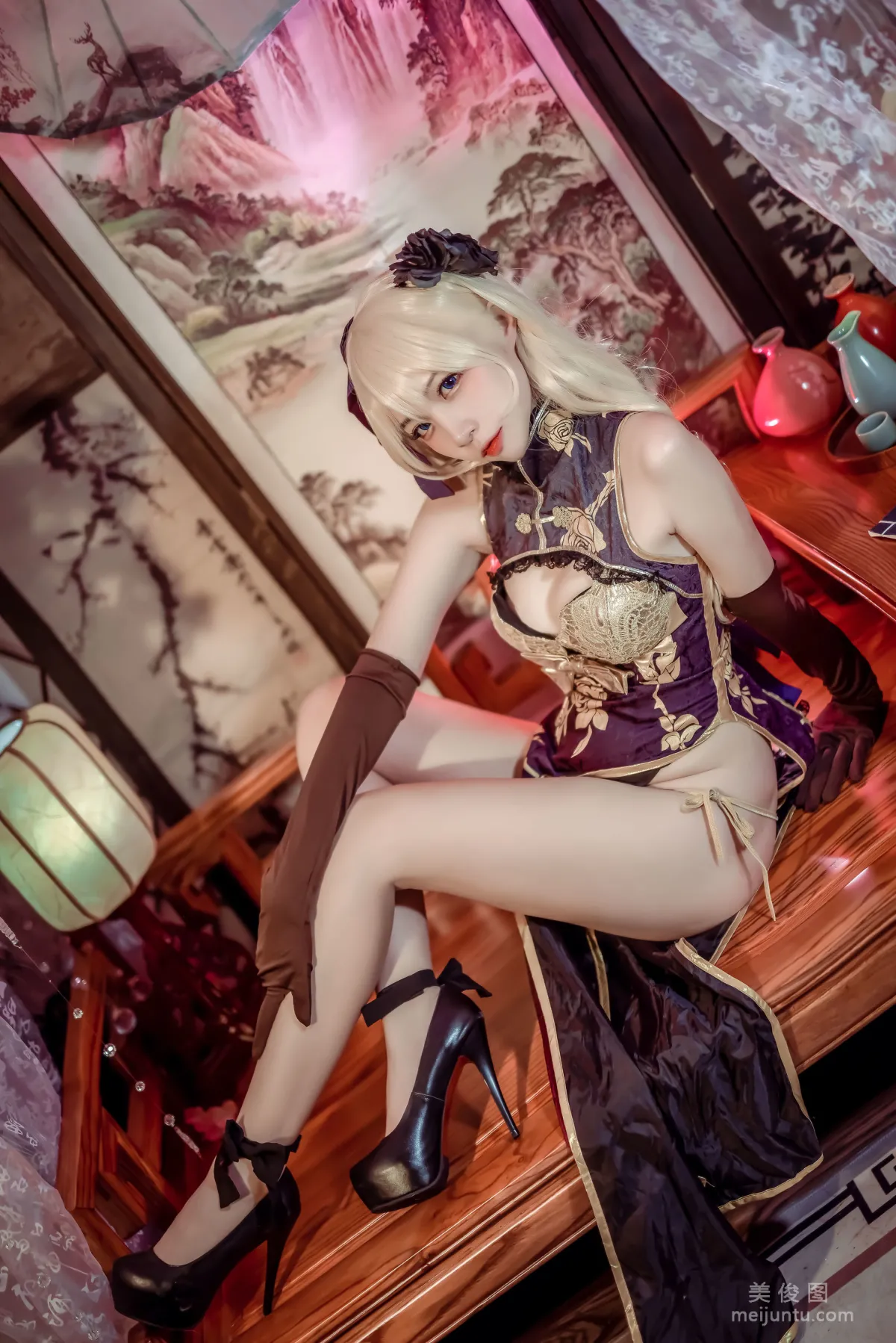 Coser二佐Nisa 《金莲》 写真集4
