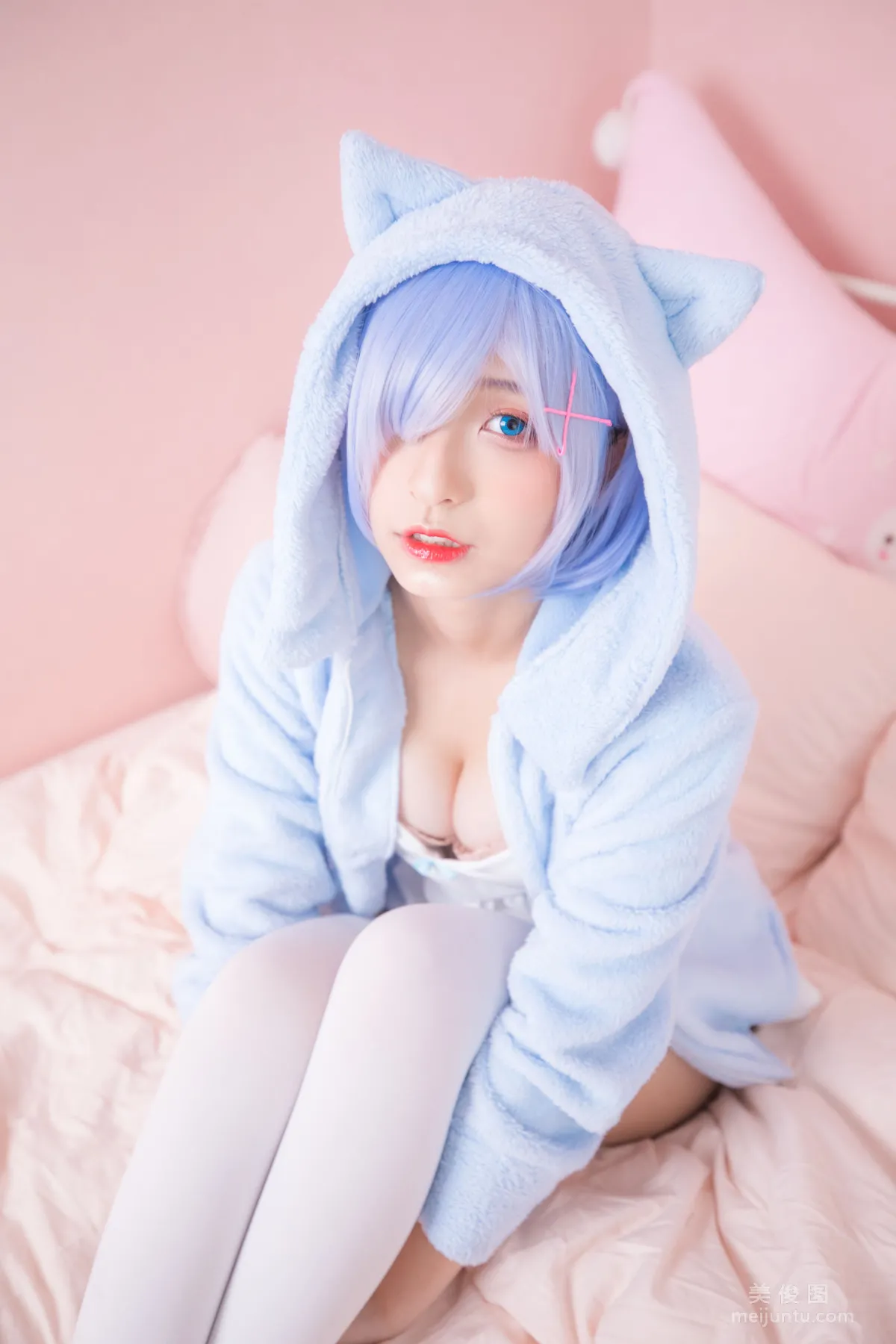 [Web Celebrity Coser] Guchuan kagura 'Rem' Photo Set photo 81