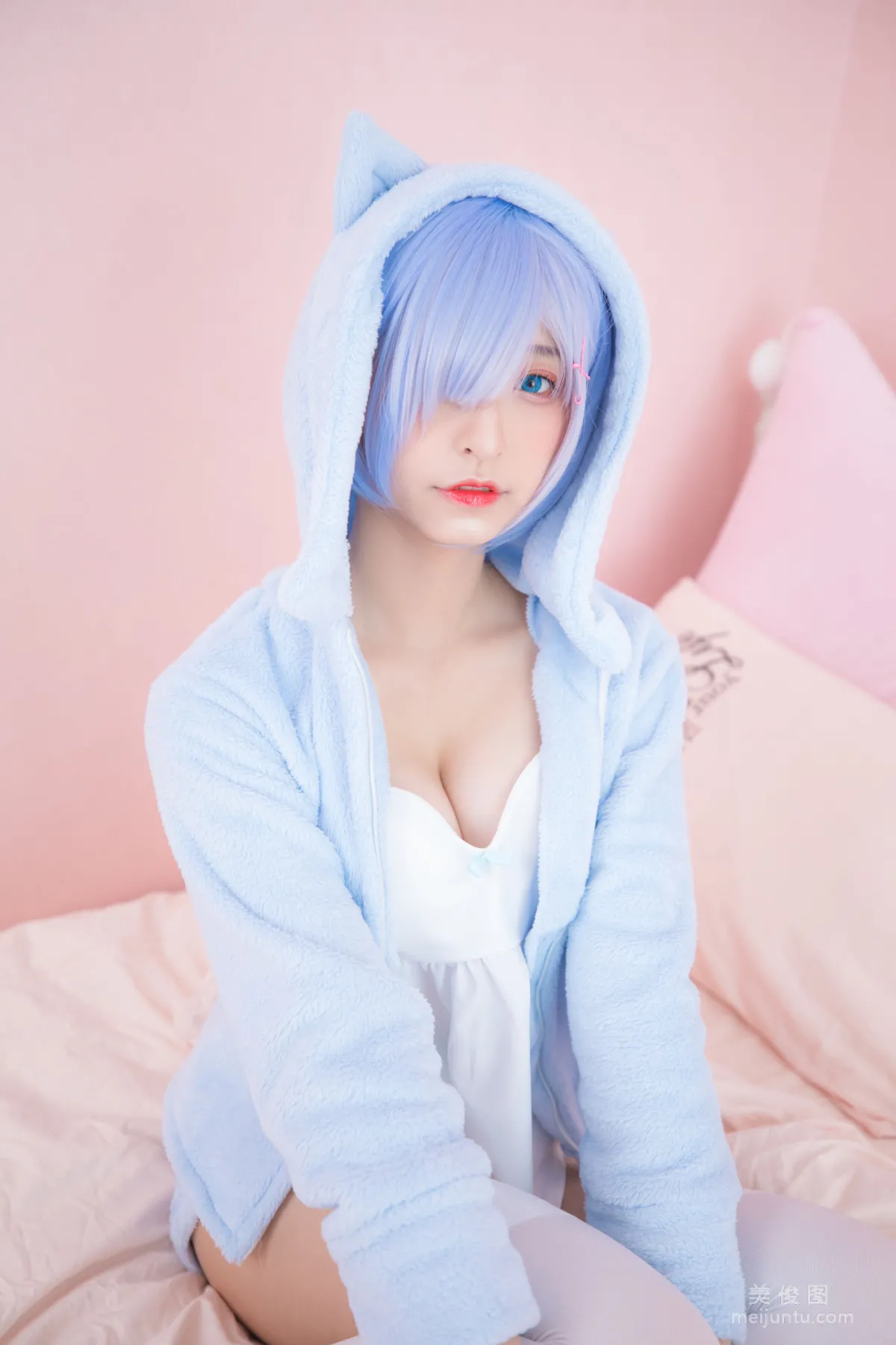 [Web Celebrity Coser] Guchuan kagura 'Rem' Photo Set photo 71