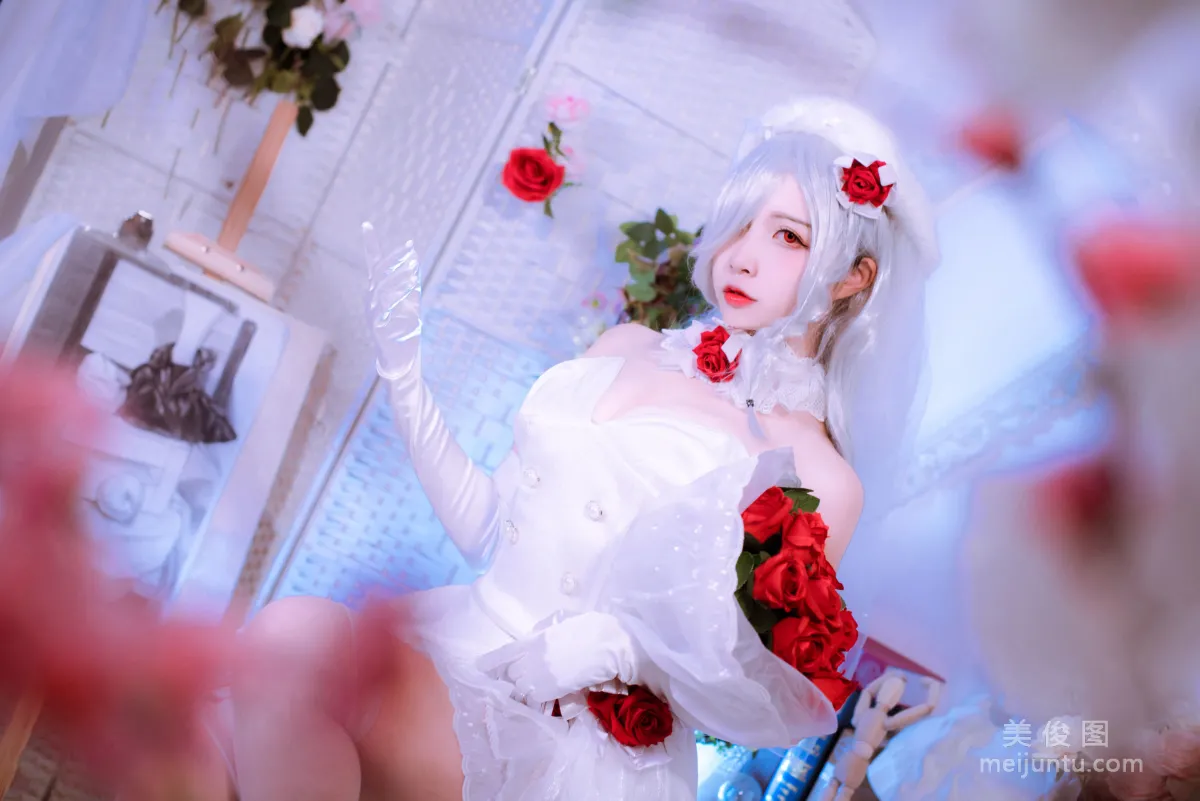 Coser二佐Nisa 《花嫁》 写真集30