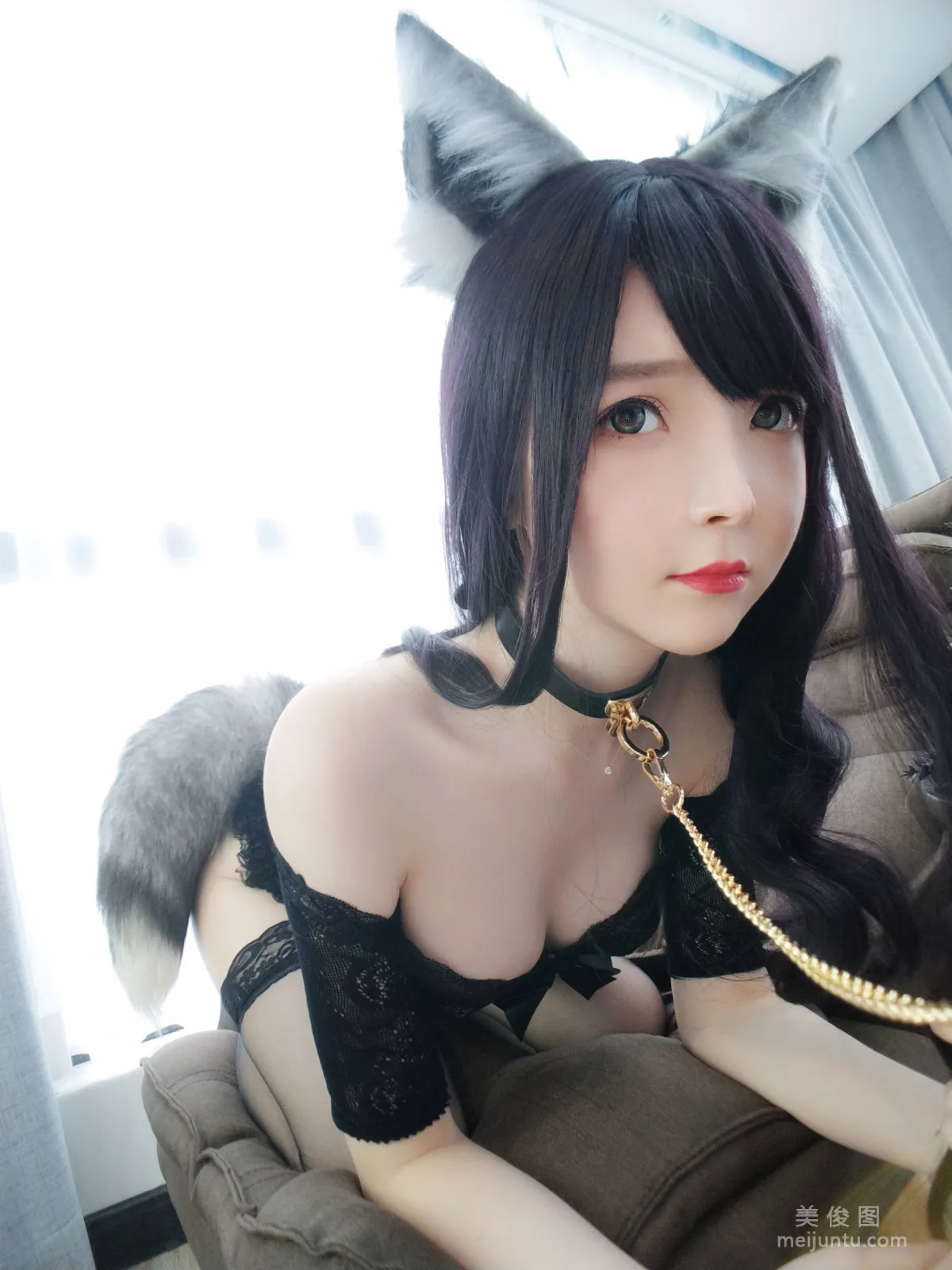 [Web Idol Coser] Yixiao Yangze, Black Fox Sister Photo Set photo 46