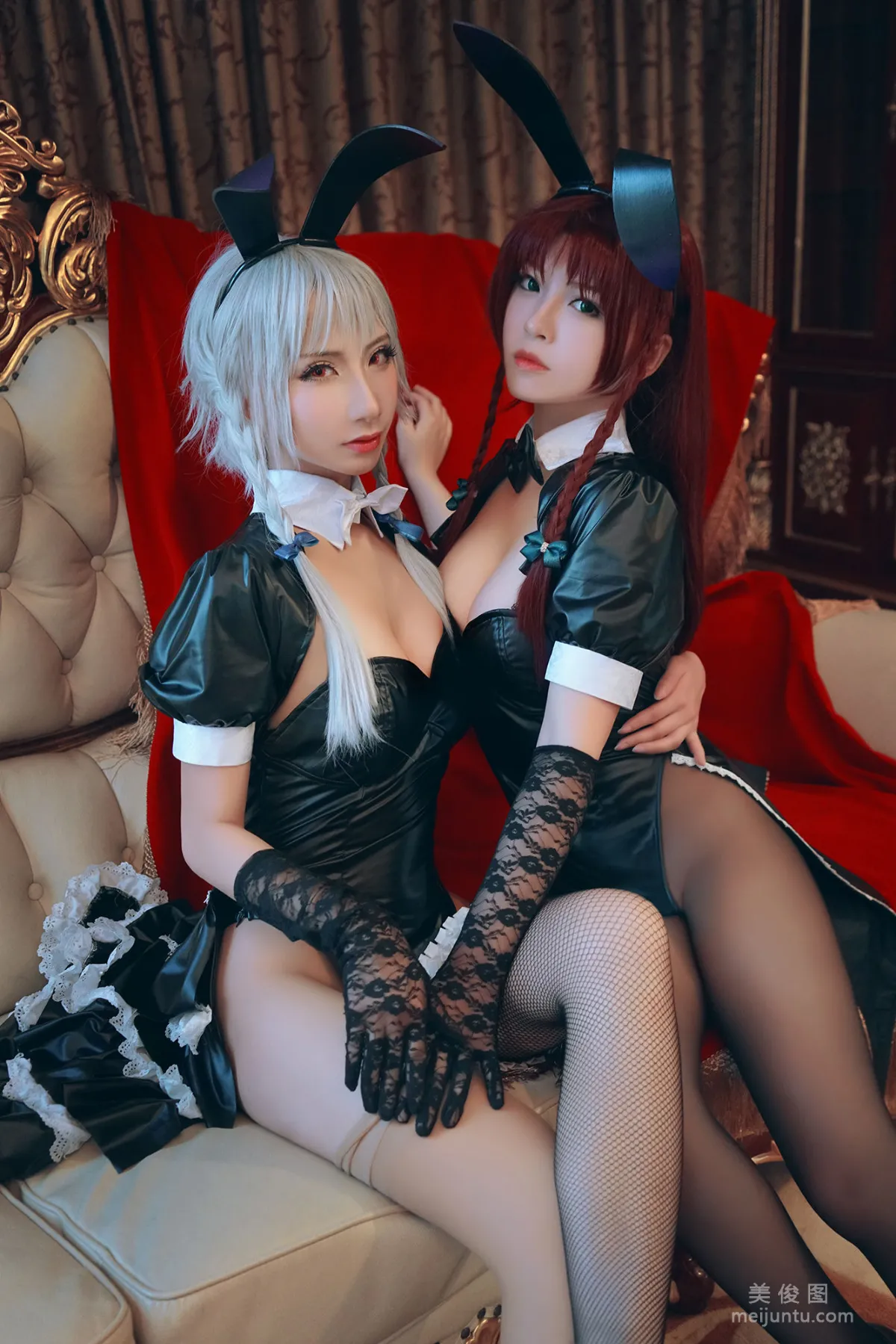 半半子&amp;索索sophia 《東方幻想鄉兔女郎》 寫真集 30