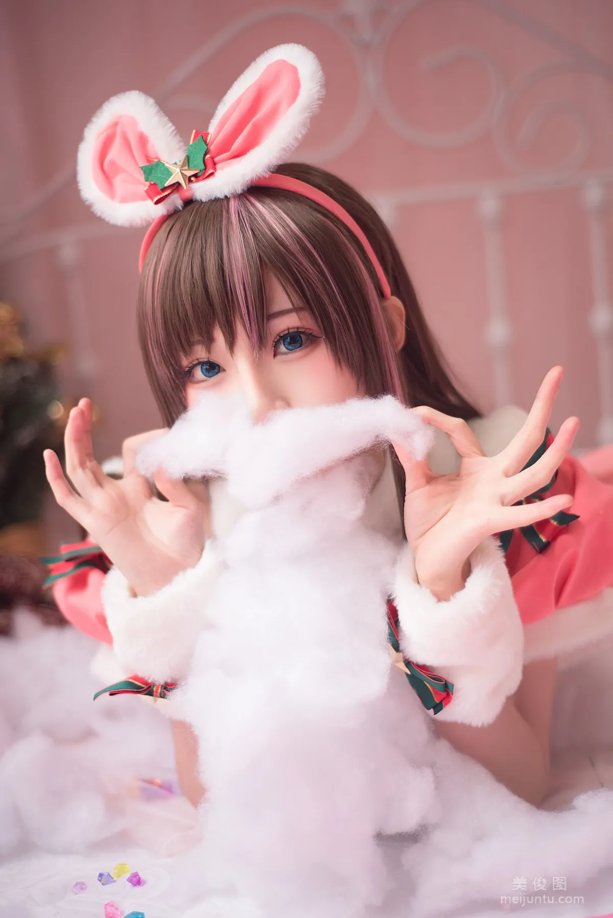 [网红Coser] Kitaro_绮太郎 《圣诞节2》 写真集10