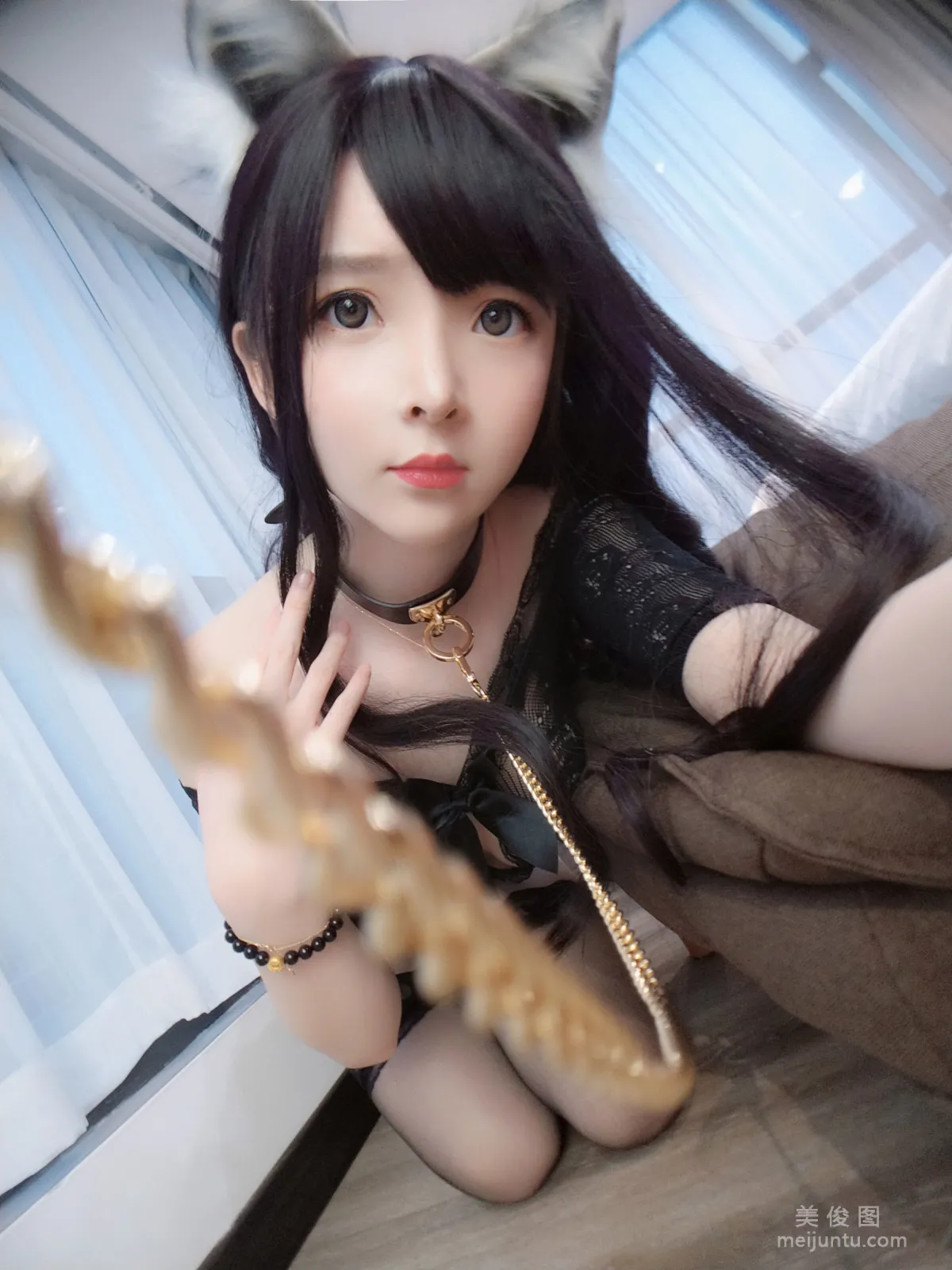 [Web Idol Coser] Yixiao Yangze, Black Fox Sister Photo Set photo 71