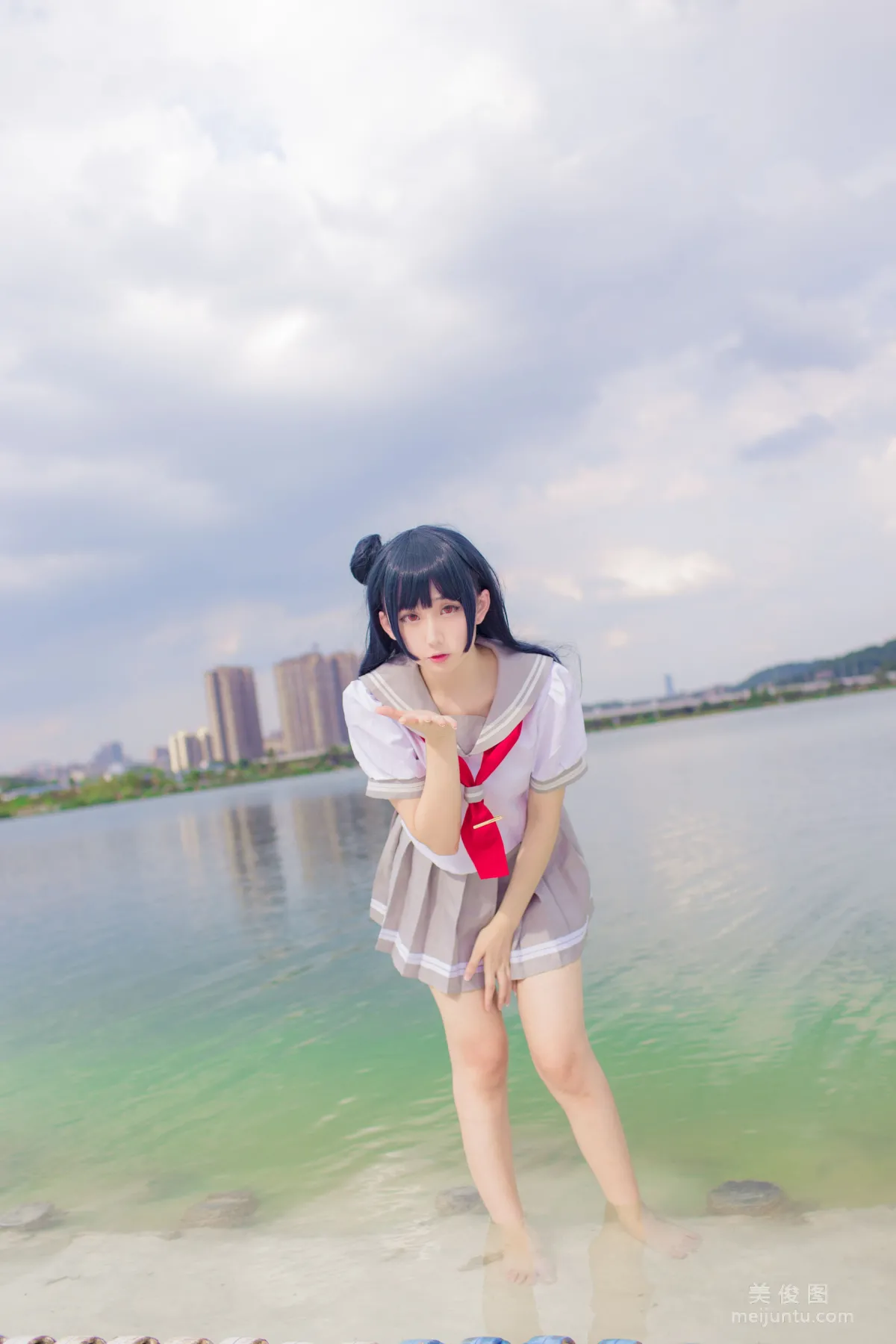 美女Coser浅野菌子 《LoveLive!Sunshine!! 津岛善子》 写真集22