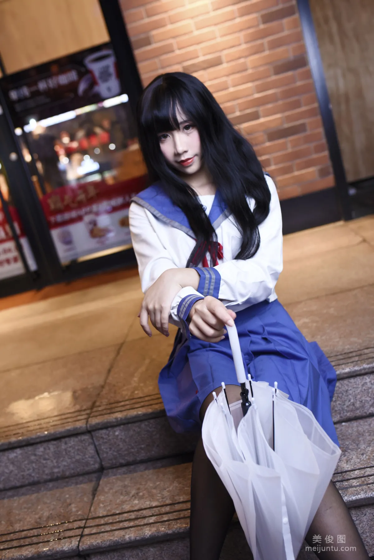 [网红Coser] 九曲Jean 《JK制服》 写真集8