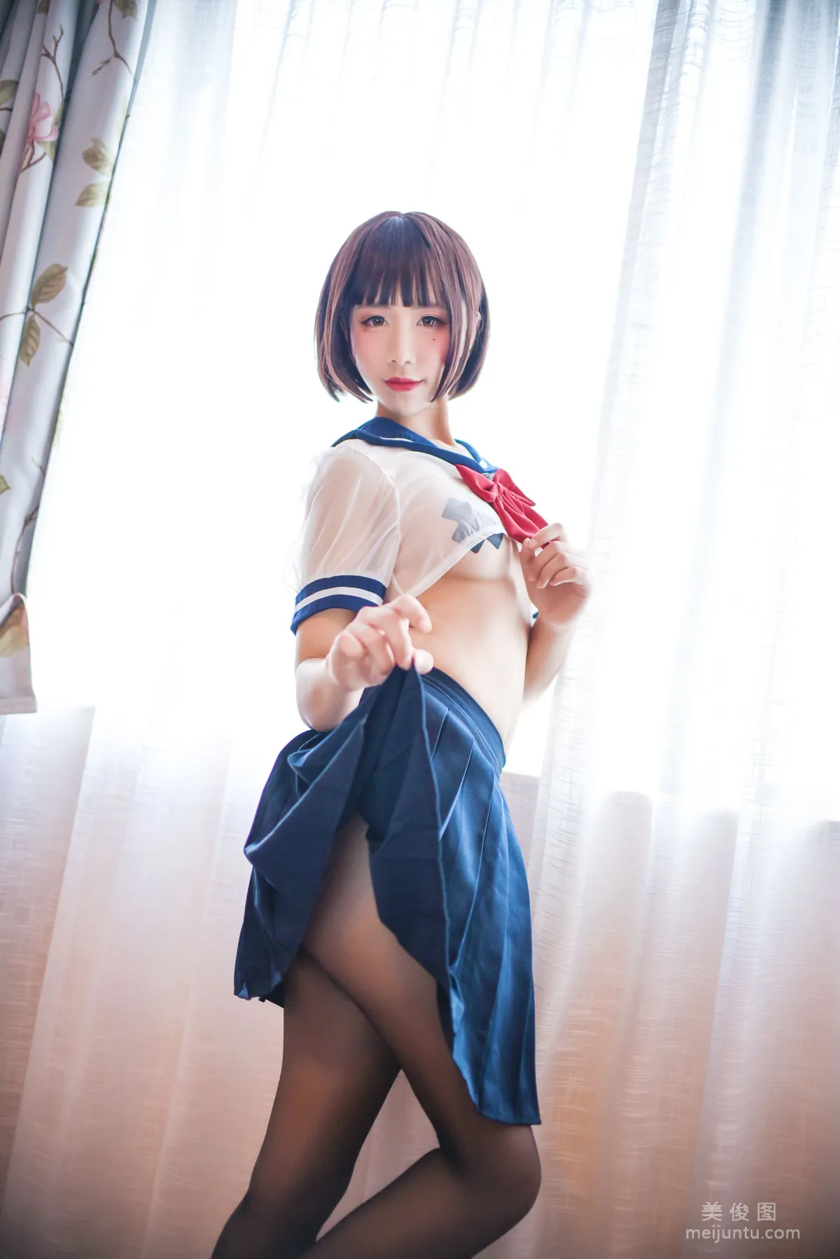 Coser九曲Jean 《JK透明制服》 写真集2