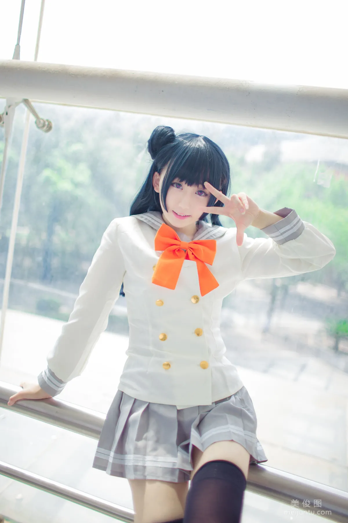 美女Coser浅野菌子 《LoveLive!Sunshine!! 津岛善子》 写真集16