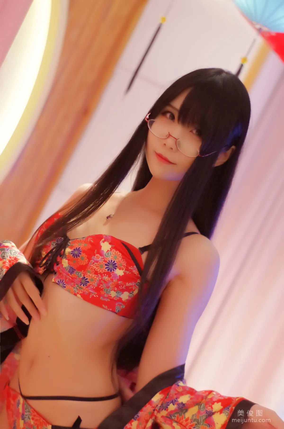 Anime Blogger Xiao Meiyan, Yukata Photo Set photo 9
