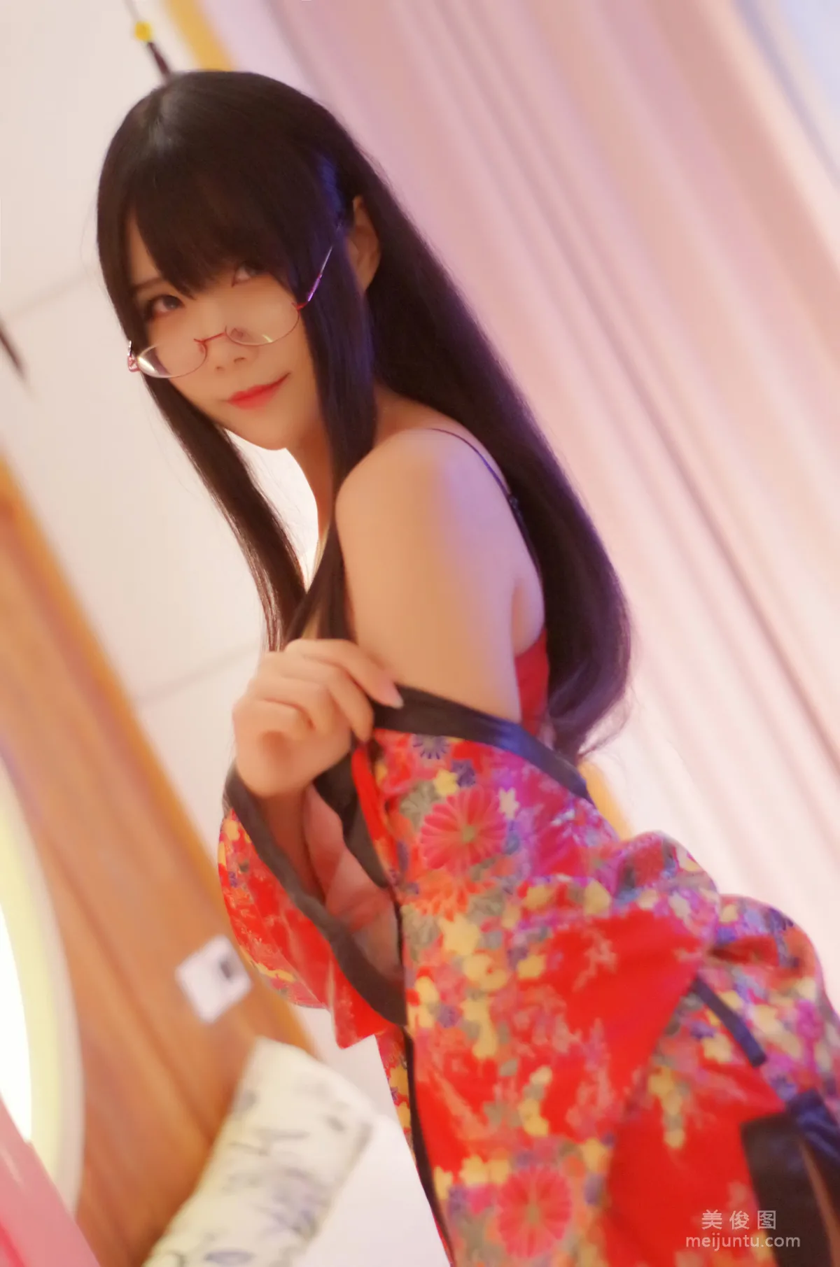 Anime Blogger Xiao Meiyan, Yukata Photo Set photo 11