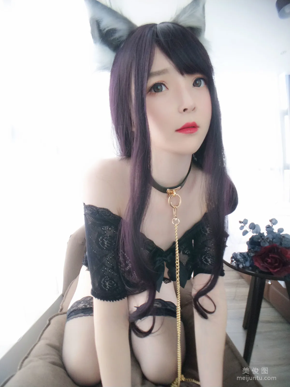 [Web Idol Coser] Yixiao Yangze, Black Fox Sister Photo Set photo 18