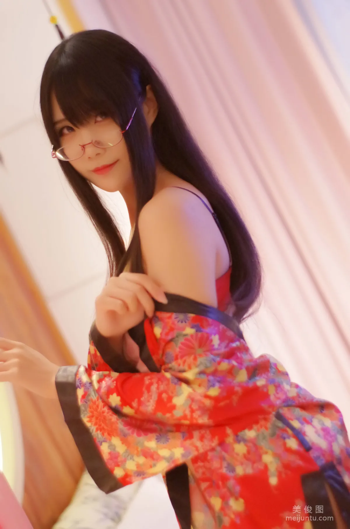 Anime Blogger Xiao Meiyan, Yukata Photo Set photo 10