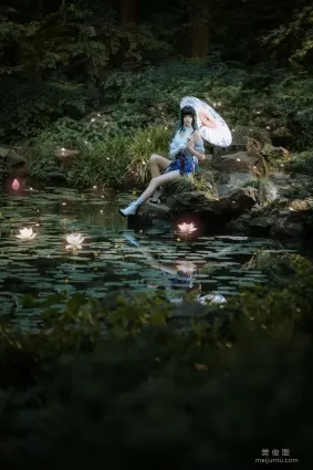 美女Coser戚顧兒MIKI 《王者榮耀 西施》 寫真集