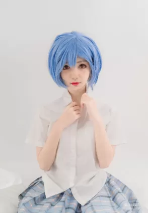 [美女Coser] 南桃Momoko 《绫波麗制服》 寫真集