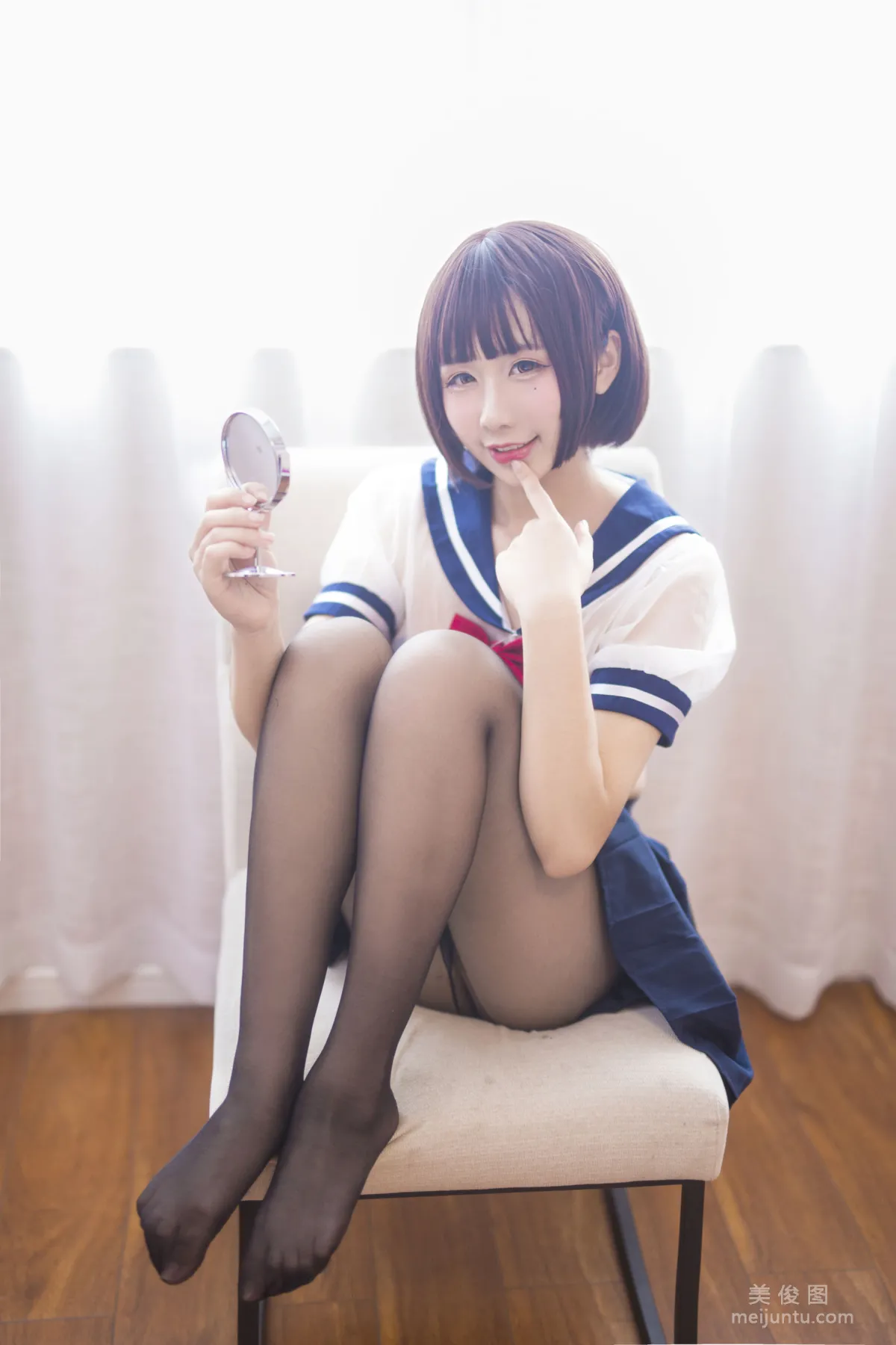 Coser九曲Jean 《JK透明制服》 写真集9