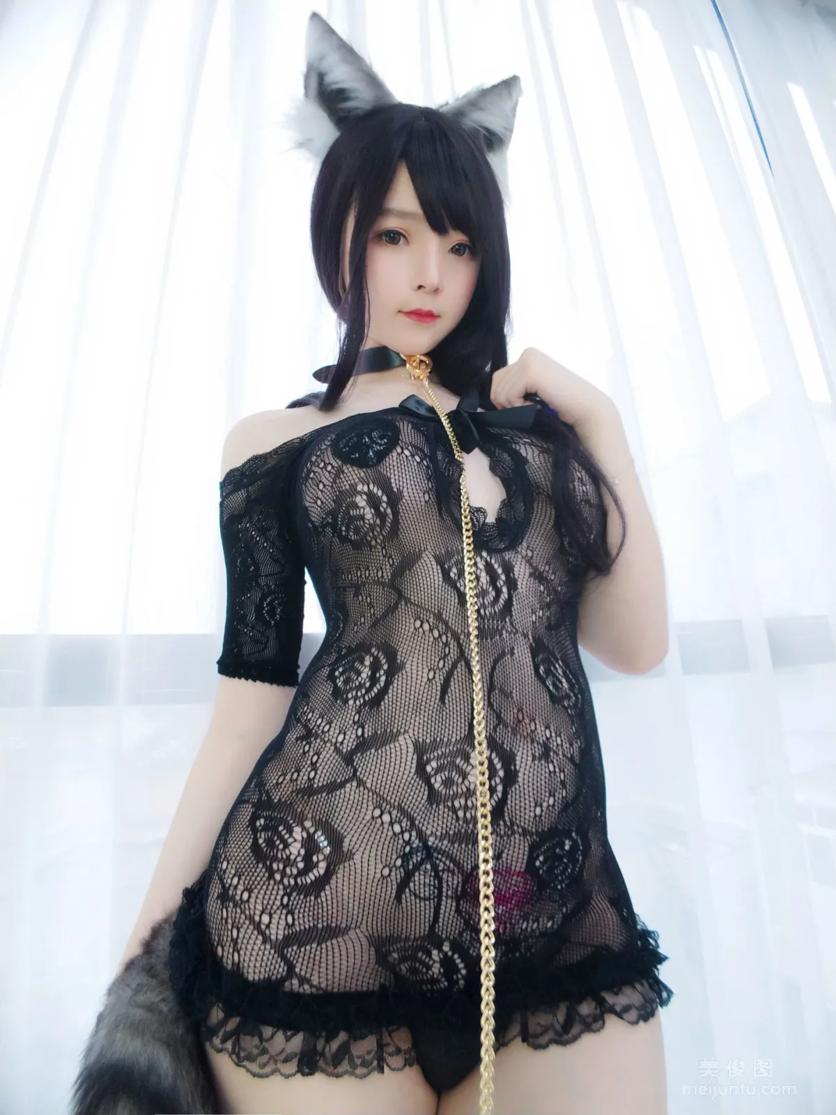 [Web Idol Coser] Yixiao Yangze, Black Fox Sister Photo Set photo 64