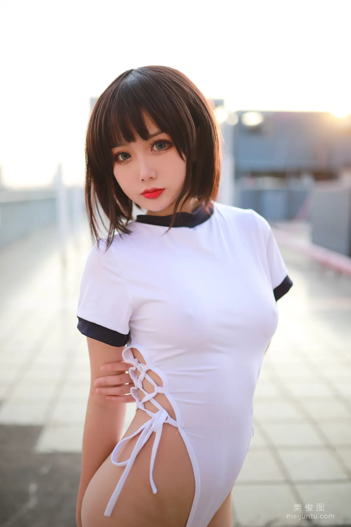 动漫博主您的蛋蛋 《高叉体操服》 写真集11