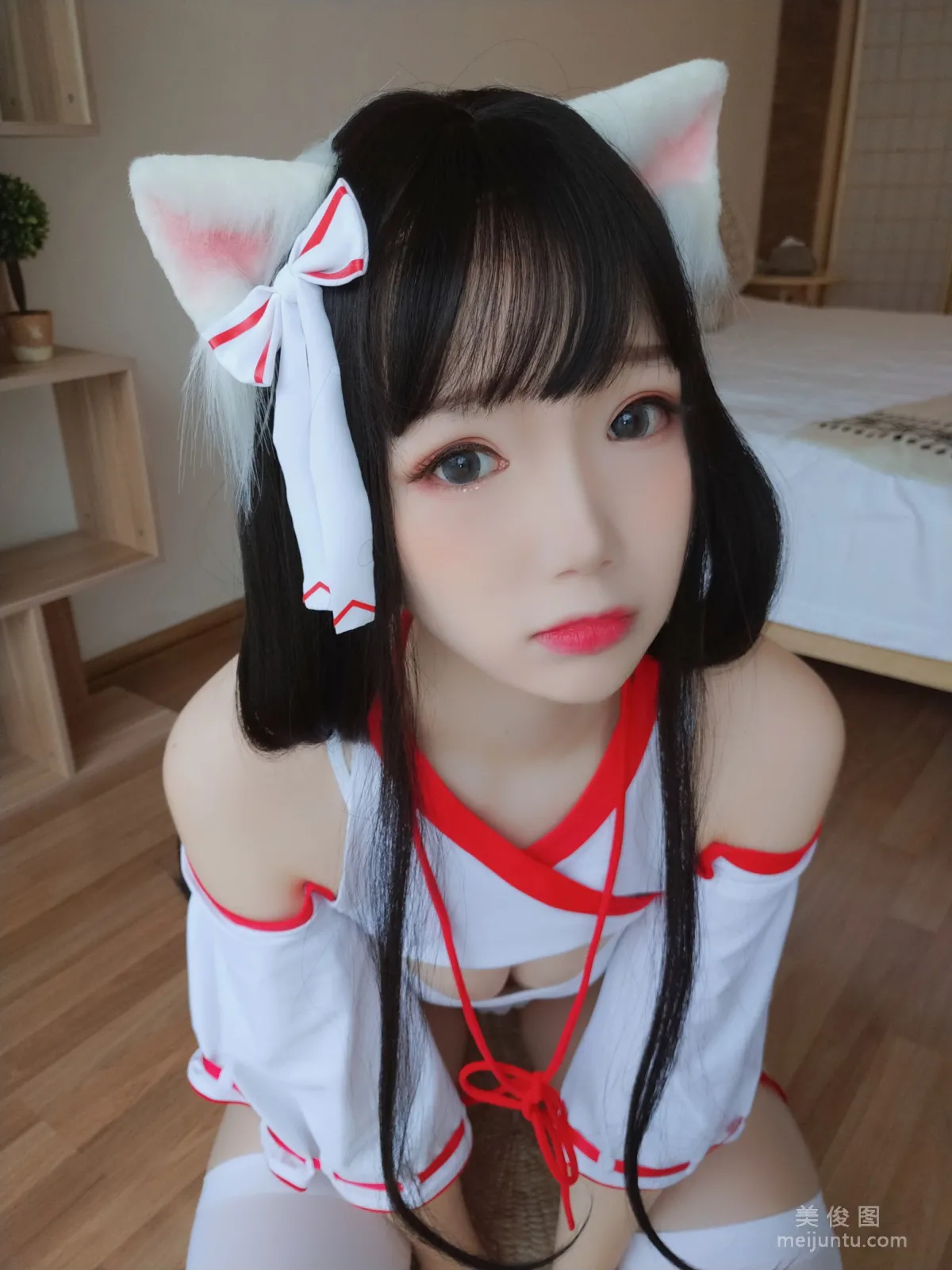 [Web Idols Coser] Xueqing Astra "Shrine Cat" Photo Set photo 71