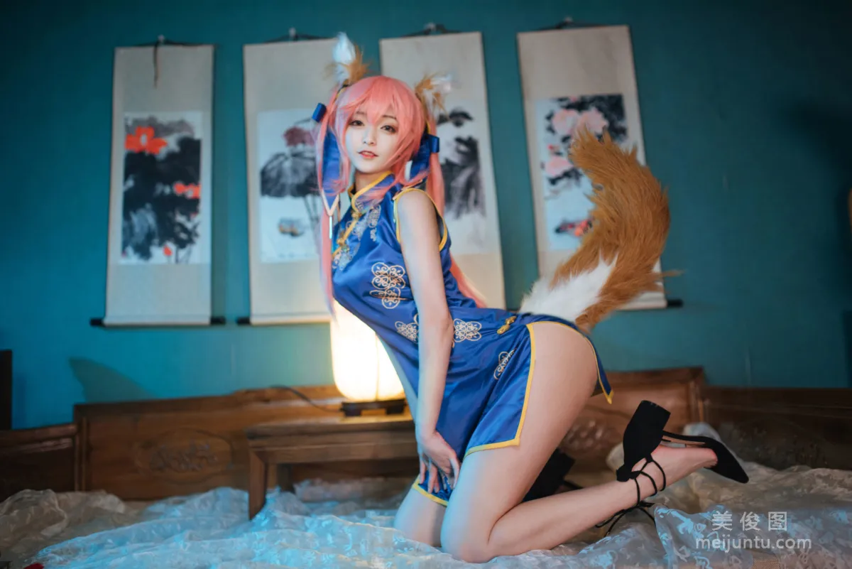 Tieban Shaogui Wu w 'Tamamo no Mae Cheongsam' Photo Set photo 7