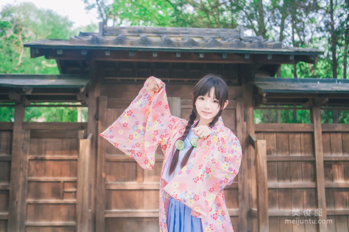 [美女Coser] 桜群 《和服》 寫真集 10