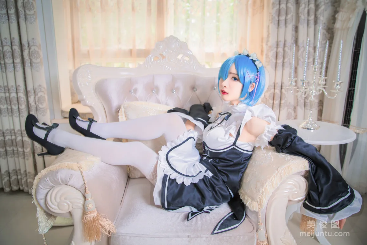 [Beauty Coser] Xiaoye Meizi w "Ram Rem (Ram, Rem)" Photo Set photo 17