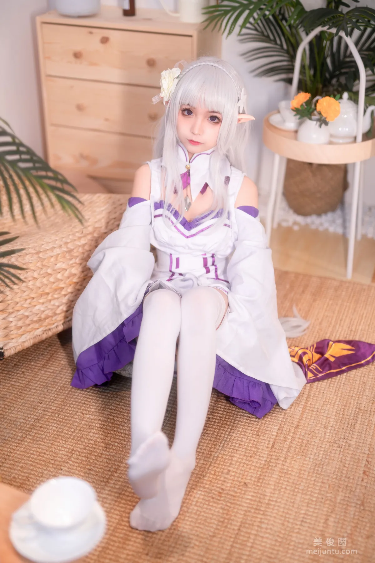 [美女Coser] 蠢沫沫 《艾米利亚》 写真集2
